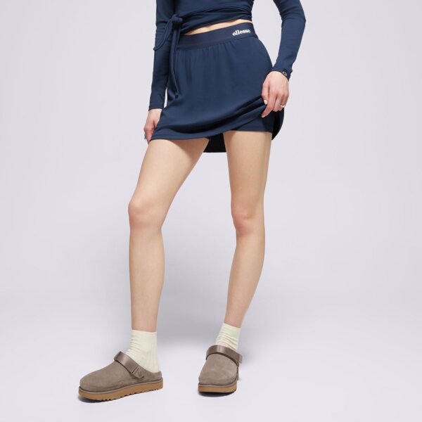 Sukienka damska ELLESSE SPÓDNICZKA HEDERA SKIRT NAVY sgz22012429 kolor granatowy