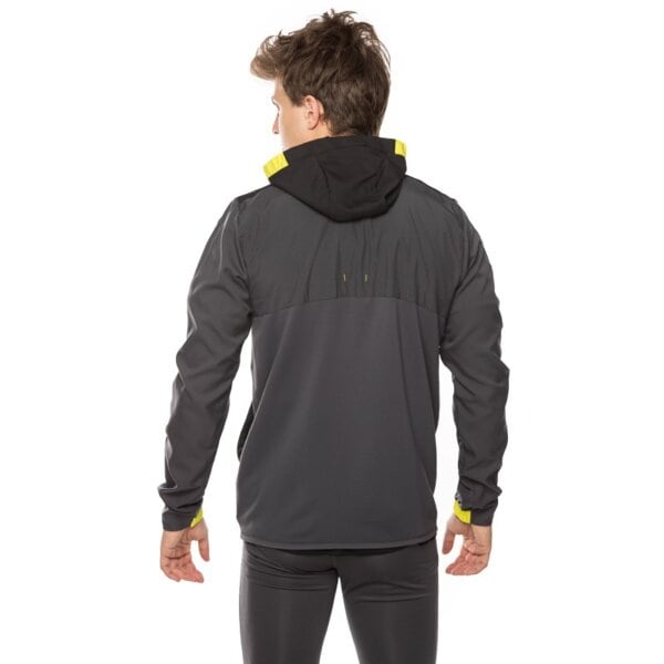 Kurtka przejściowa męska UMBRO KURTKA PRO TRAINING HOODED FZ 64075udse kolor czarny