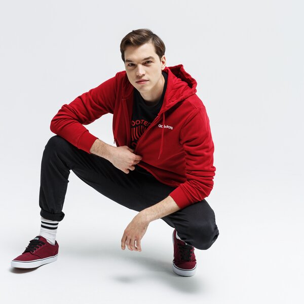 Bluza męska ADIDAS BLUZA E PLN FZ FT ei9778 kolor czerwony