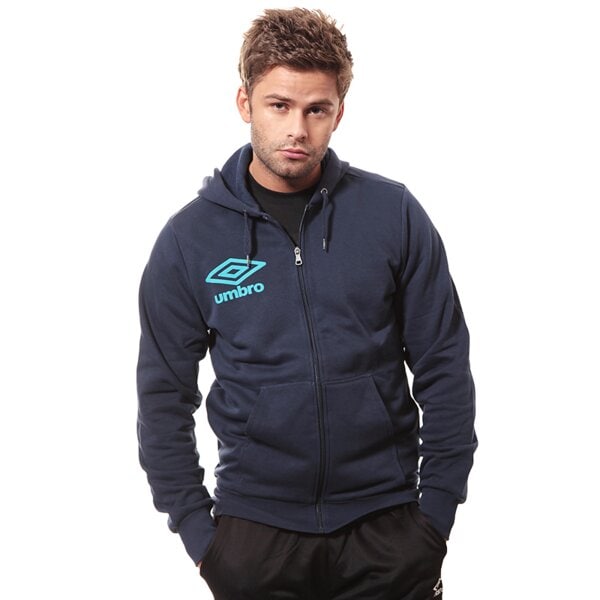 Bluza męska UMBRO BLUZA HOODED FULL ZIP JACKET 62586uy70 kolor granatowy