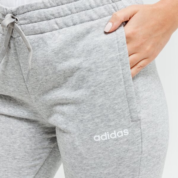 Spodnie dresowe damskie ADIDAS SPODNIE W E PLN du0701 kolor szary