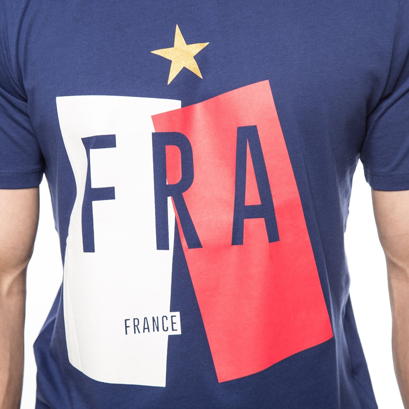 Koszulka męska UMBRO T-SHIRT GRAP FRANCE 64187uagh kolor granatowy