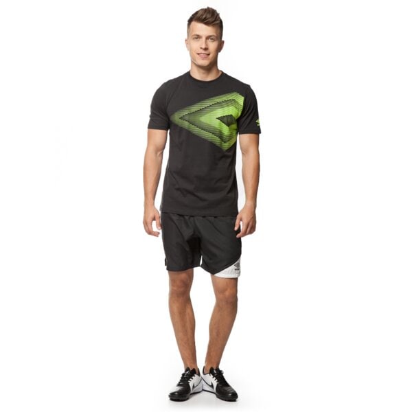 Koszulka męska UMBRO T-SHIRT VELOCITA GRAPHIC 63143ucnh kolor czarny