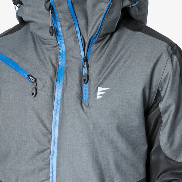 Kurtka zimowa męska FEEWEAR KURTKA NARCIARSKA ICEFIELD fw38kum51001 kolor szary