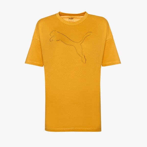 Koszulka damska PUMA T-SHIRT HER TEE - MINERAL YELLOW 58949337 kolor żółty