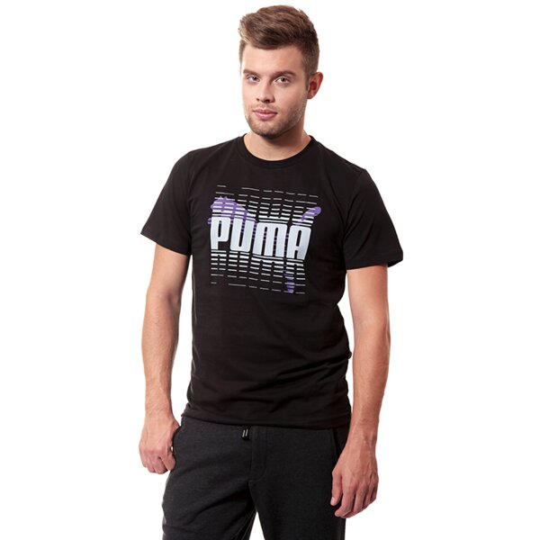 Koszulka męska PUMA T-SHIRT BP MEN 06 83551102 kolor czarny