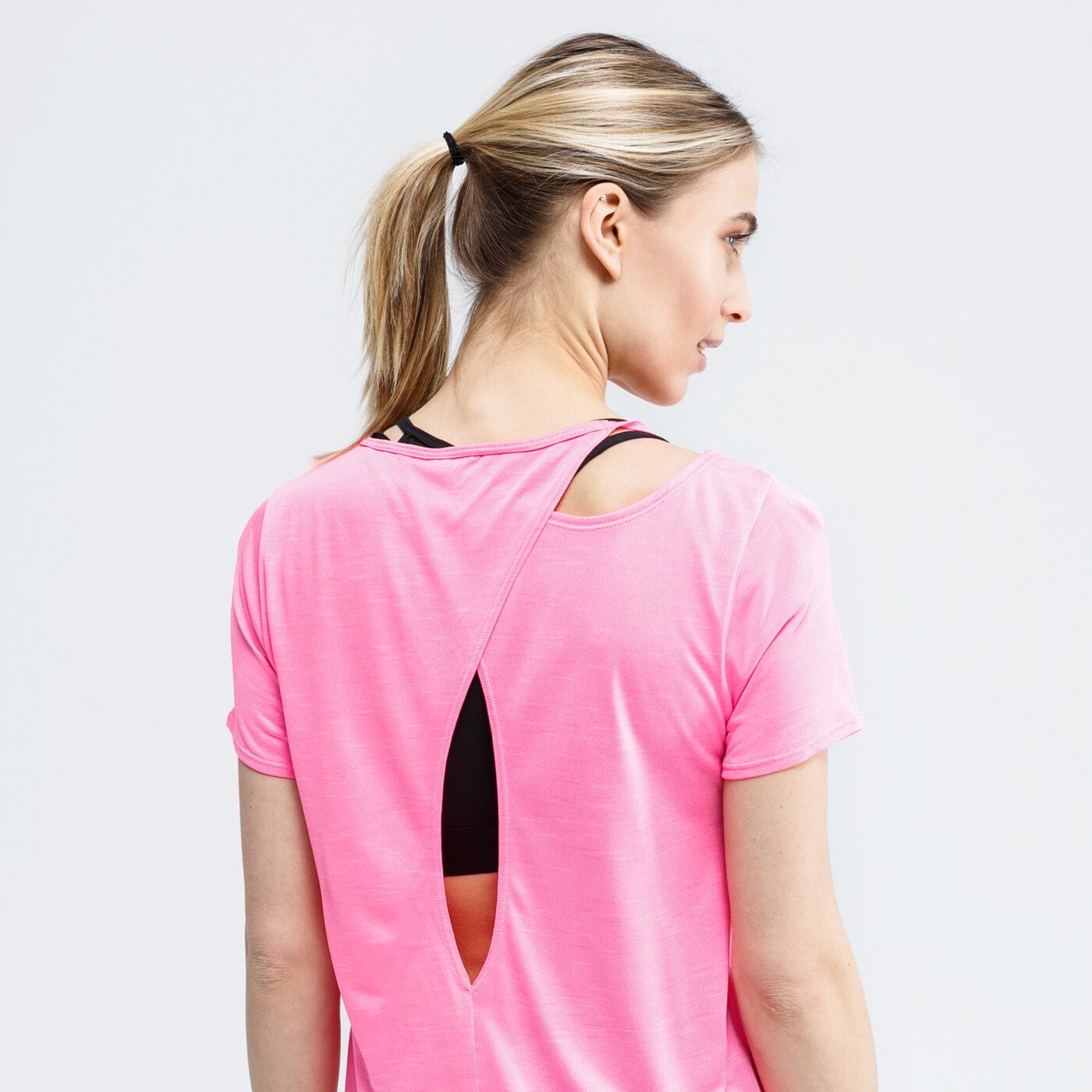 Koszulka damska NIKE T-SHIRT W NK SS RUNWAY cj1986-679 kolor różowy