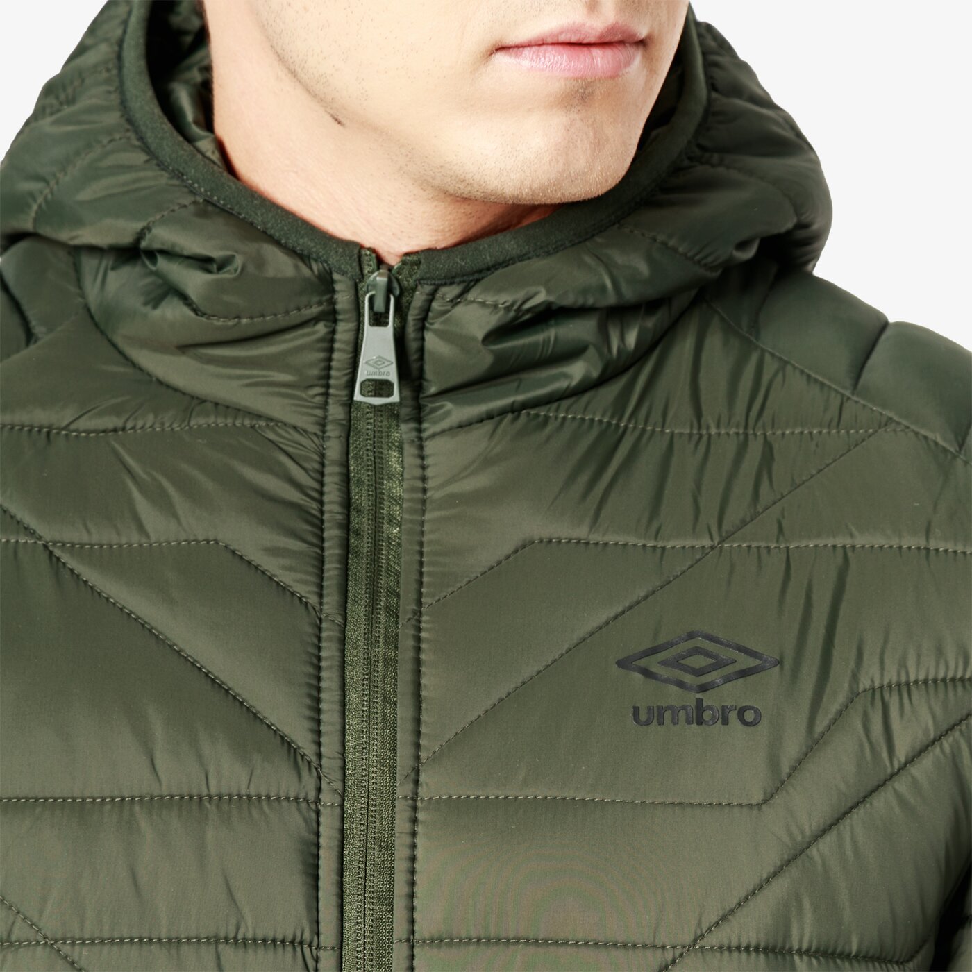 Kurtka zimowa męska UMBRO KURTKA GARNET ul38kum04003 kolor khaki