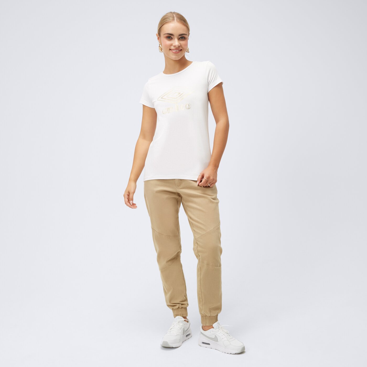 Koszulka damska UMBRO T-SHIRT BARA ul323tsd02002 kolor biały