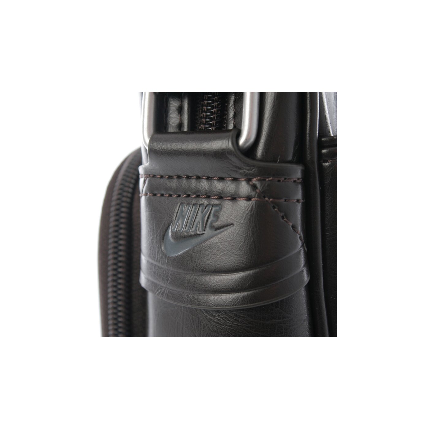 Torba sportowa damska NIKE TORBA HERITAGE SI SMALL ITEMS II ba4270226 kolor brązowy