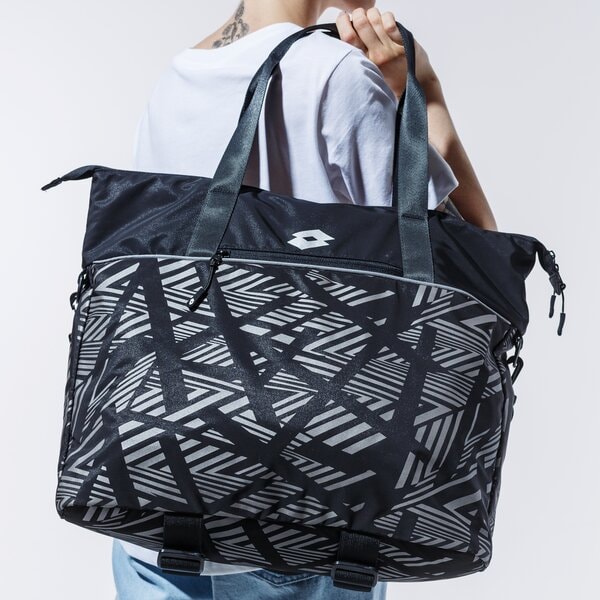 Torba sportowa damska LOTTO TORBA SH.BAG CORE W 213436-1h8 kolor czarny