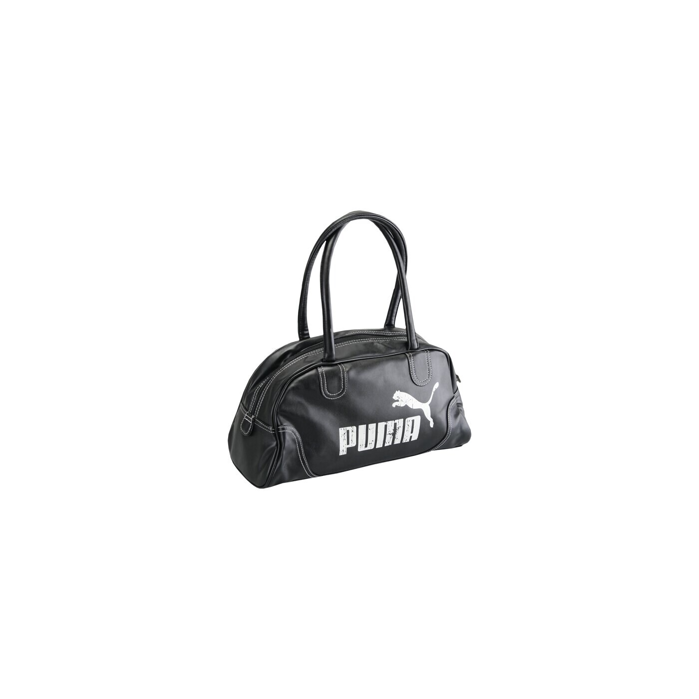 Torba sportowa damska PUMA TORBA CAMPUS HANDBAG  BLACK-STAR WHITE 06883101 kolor czarny