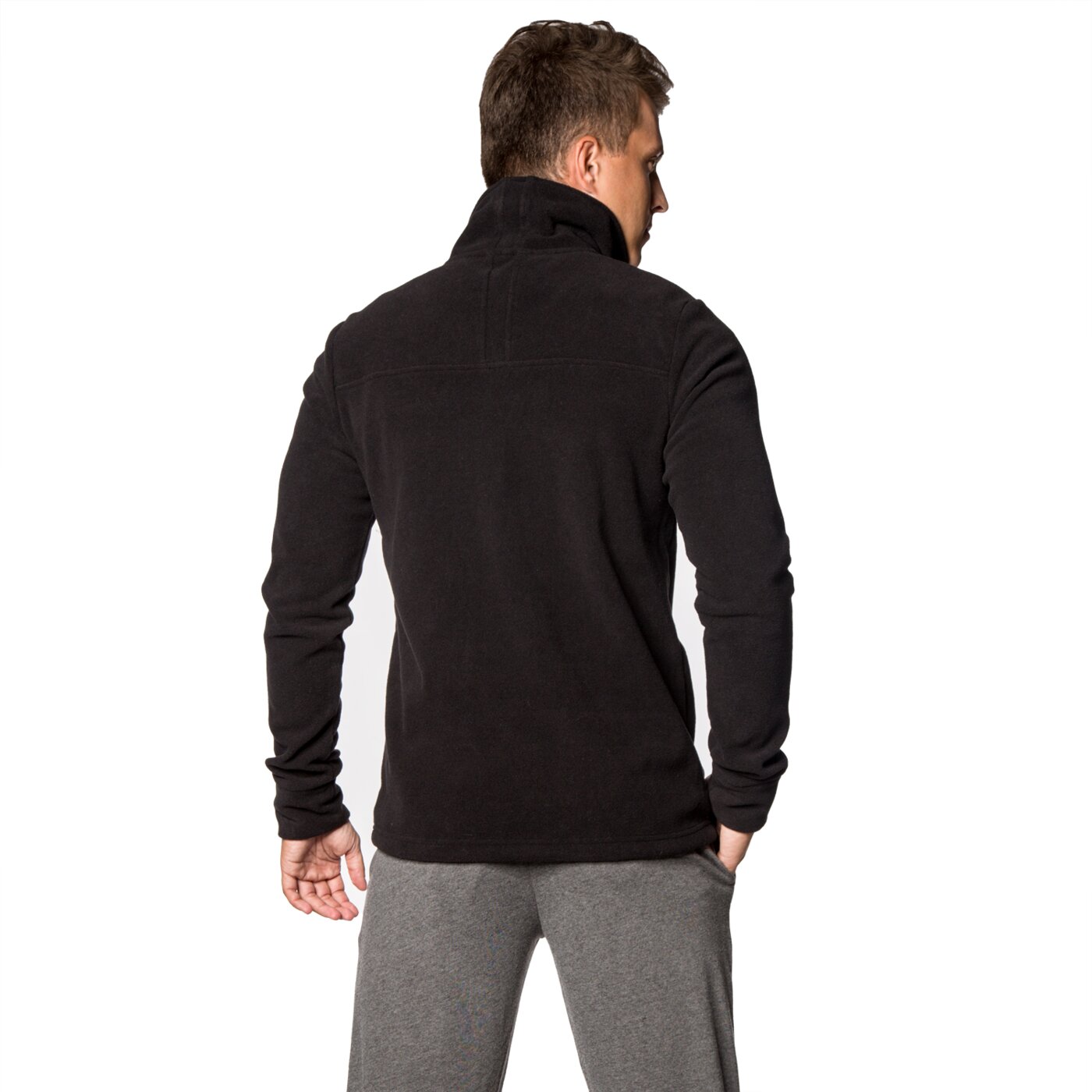 Bluza męska LOTTO POLAR SWEAT HZ JONAH r7686 kolor czarny