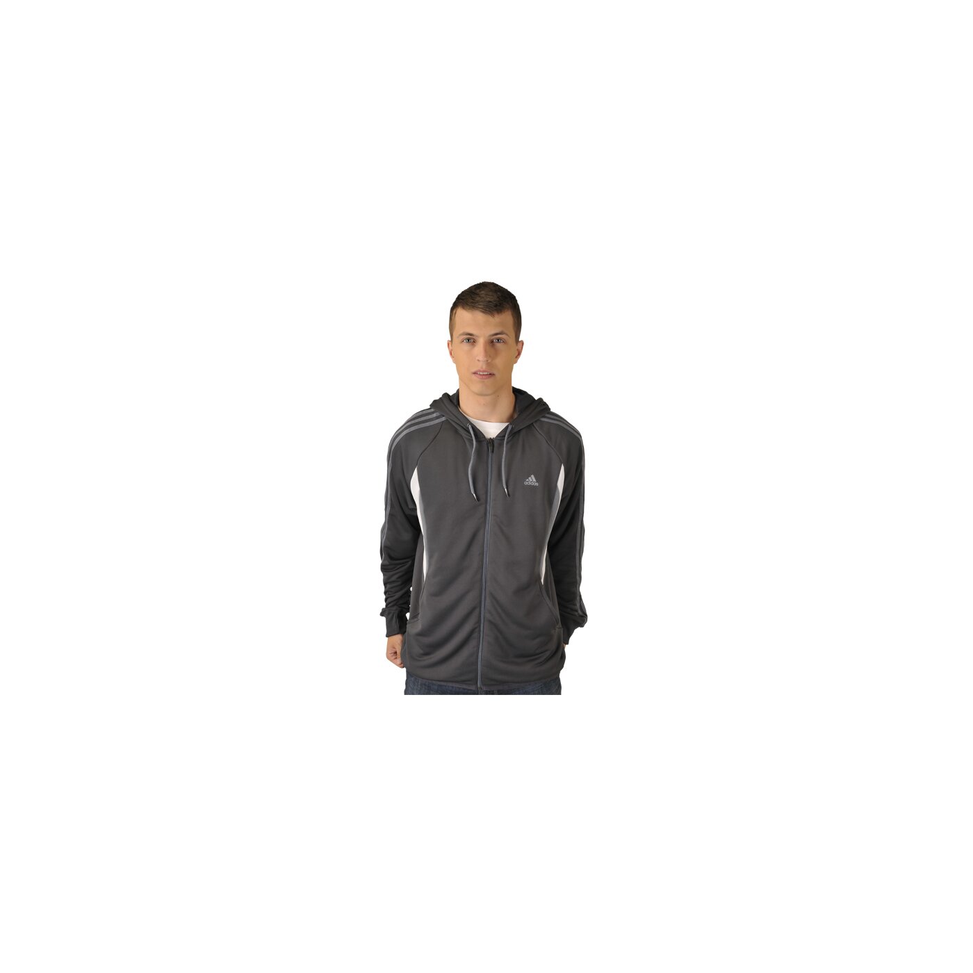 Bluza męska ADIDAS BLUZA CLIMA   QRT FULLZIP HOOD v36122 kolor czarny