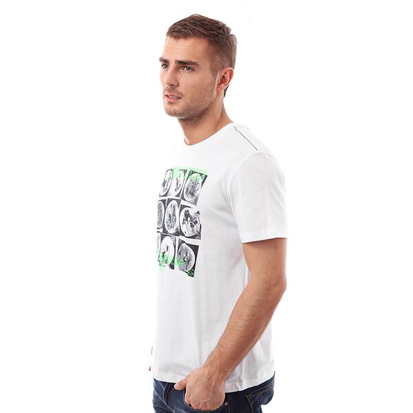 Koszulka męska LOTTO T-SHIRT T-SHIRT FLYNN q9546 kolor biały