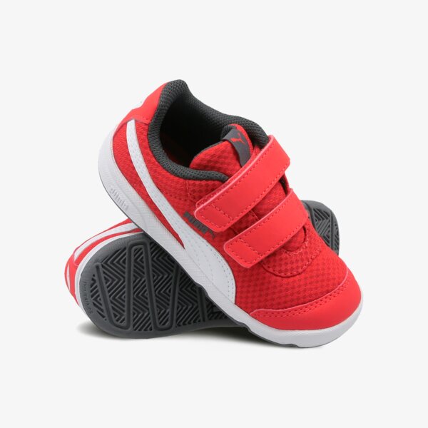 Buty dziecięce PUMA STEPFLEEX 2 MESH V INF 19070402 kolor czerwony