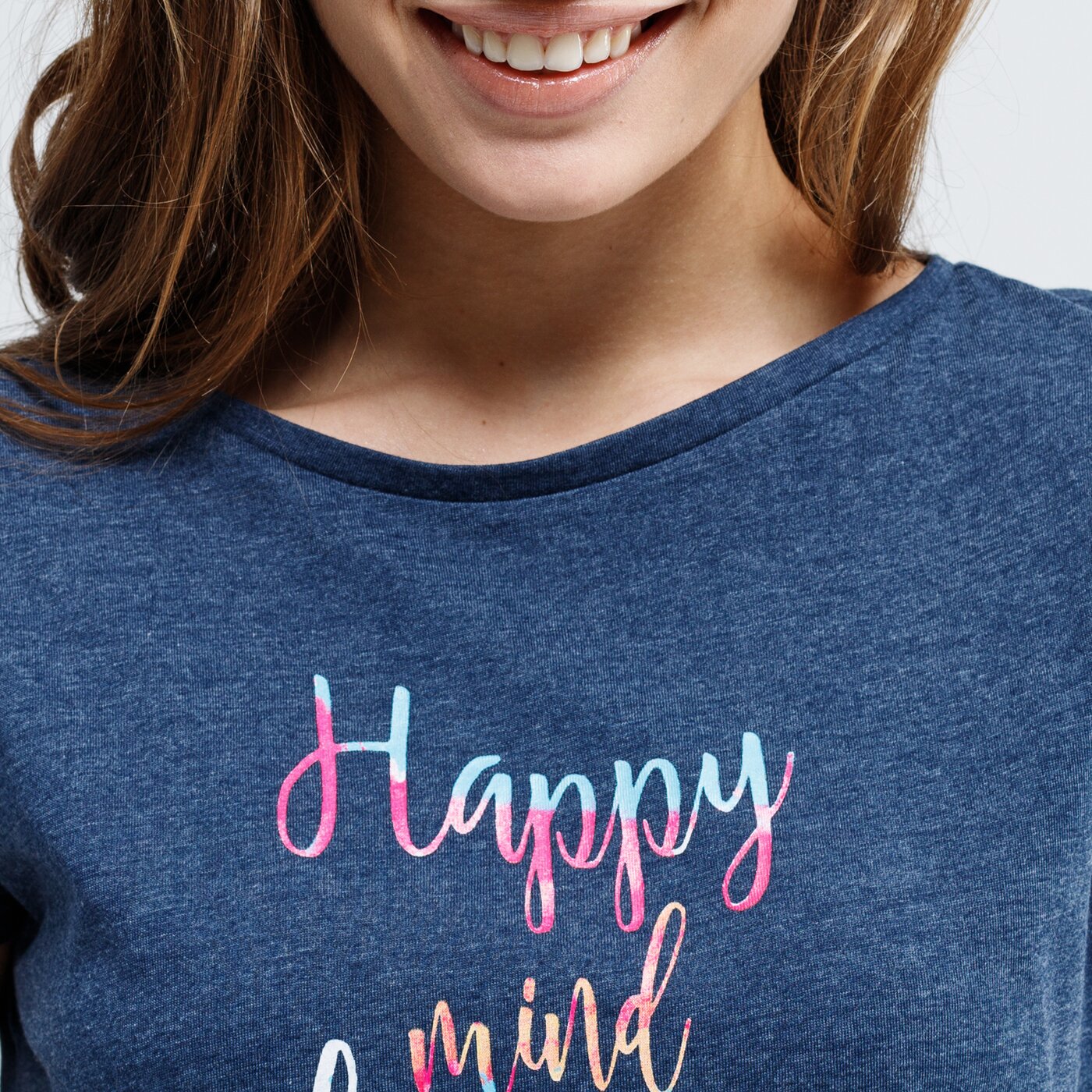 Koszulka damska UP8 T-SHIRT BETI up120tsd26001 kolor granatowy