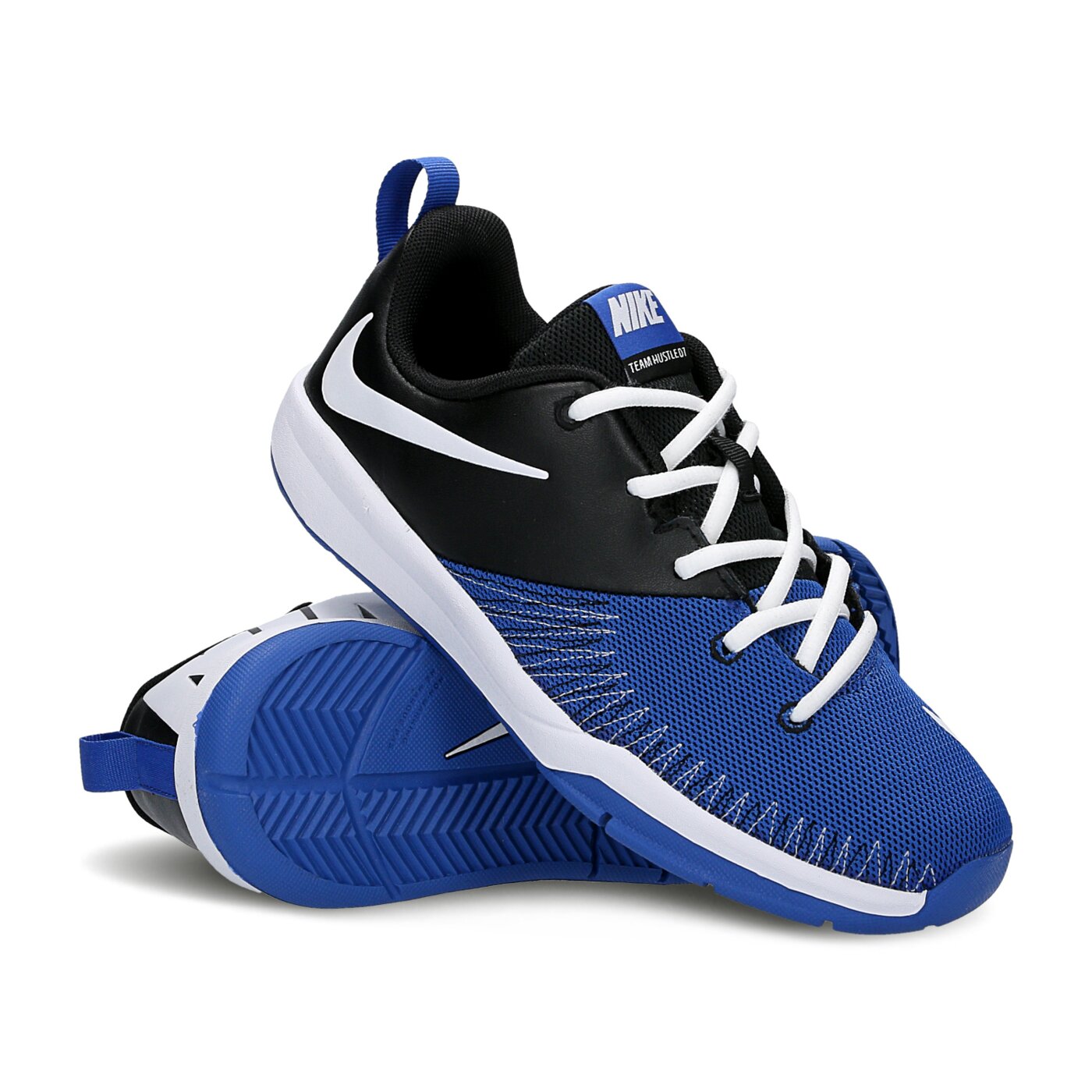 NIKE TEAM HUSTLE D 7 LOW (GS) 834318004 kolor niebieski