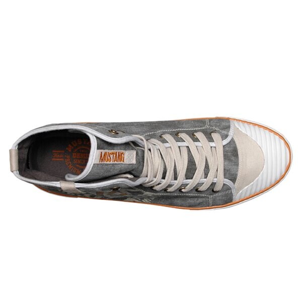 Buty sportowe męskie MUSTANG  26a059 kolor szary
