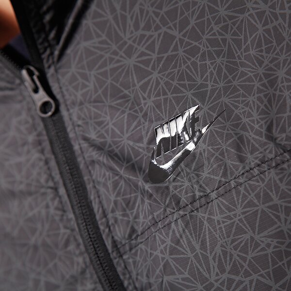 Kurtka przejściowa męska NIKE KURTKA NIKE HYBRID JACKET 584924060 kolor szary