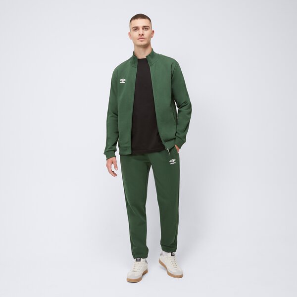 Spodnie dresowe męskie UMBRO SPODNIE FOOTBALL CLUB ul125spm03001 kolor zielony