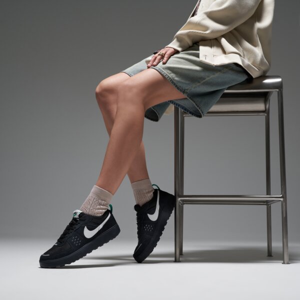 Buty dziecięce NIKE C1TY hq0028-001 kolor czarny