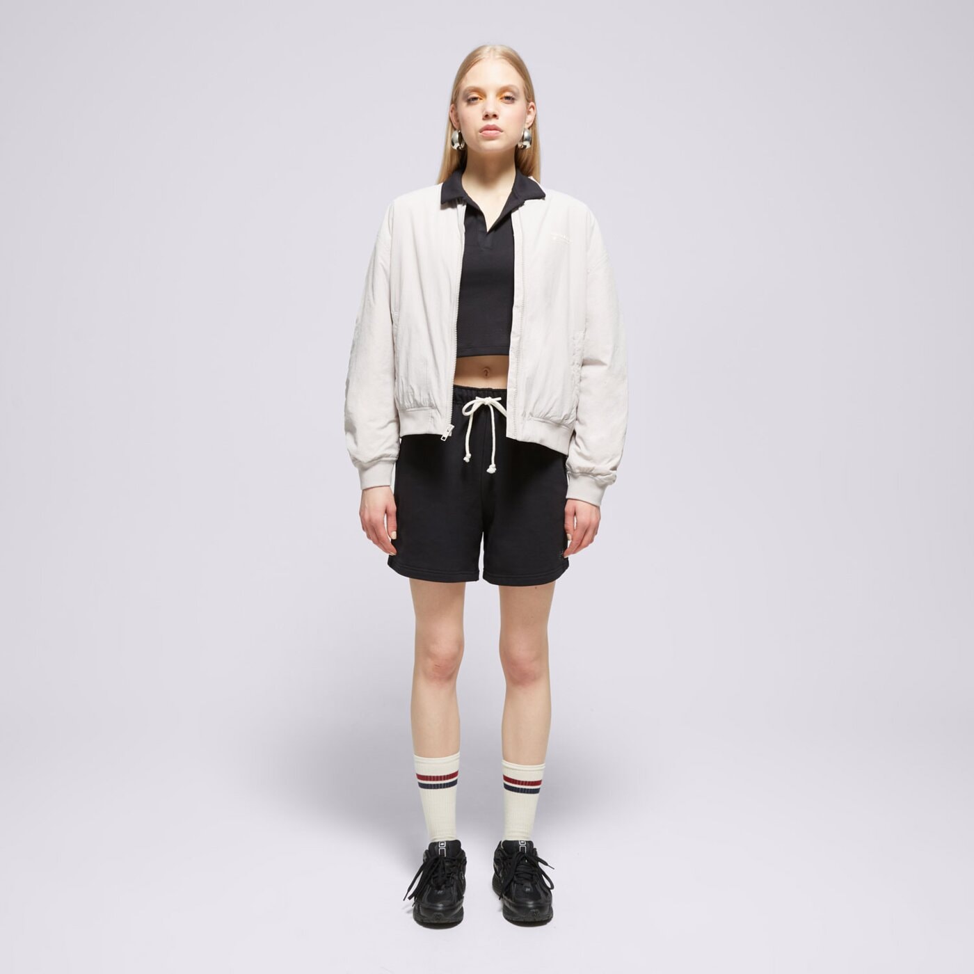 Spodenki damskie NEW BALANCE SZORTY ATHLETICS FRENCH TERRY ws41508bk kolor czarny