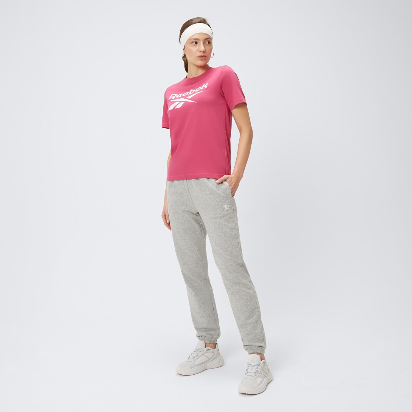 Koszulka damska REEBOK T-SHIRT RI BL ic1261 kolor różowy