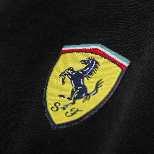 Koszulka męska PUMA T-SHIRT FERRARI LOGO  TEE I BIG LOGO 55983601 kolor czarny