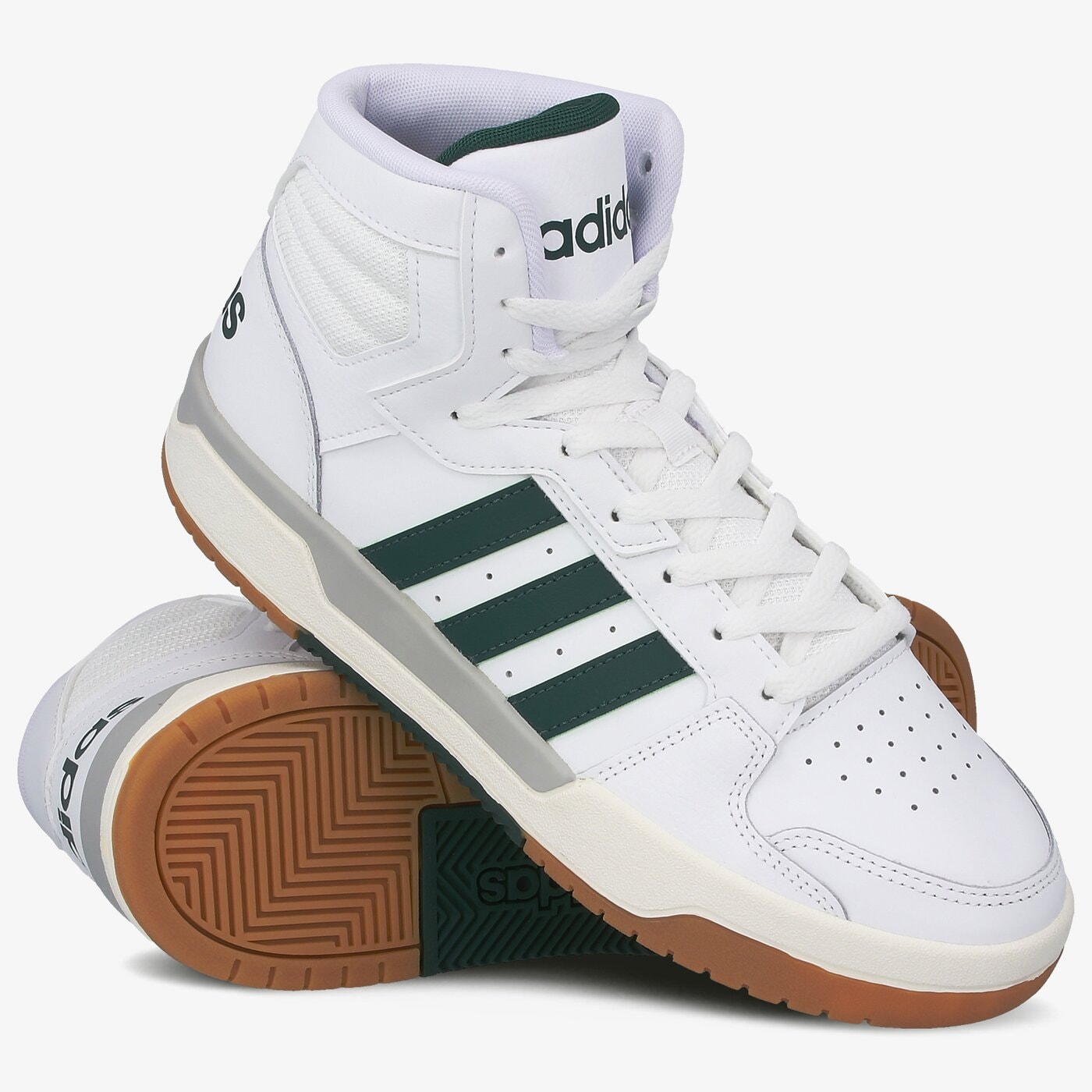 Buty sportowe męskie ADIDAS ENTRAP MID eg4308 kolor biały