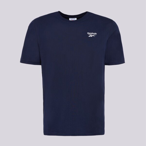 Koszulka męska REEBOK T-SHIRT CODY SMALL LOGO CREW NECK SS TEE 100240908 kolor granatowy