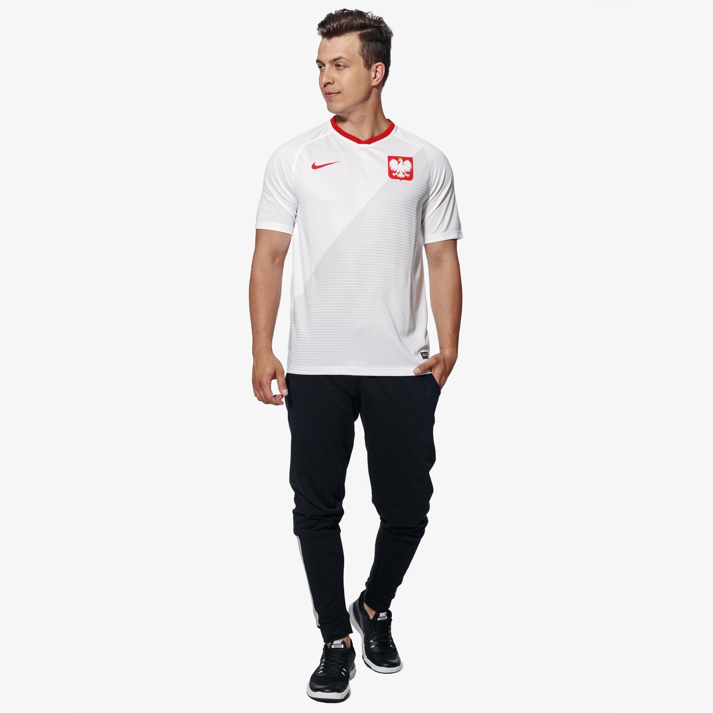 Spodnie dresowe męskie LOTTO SPODNIE SNIPE lo18spm14002 kolor czarny