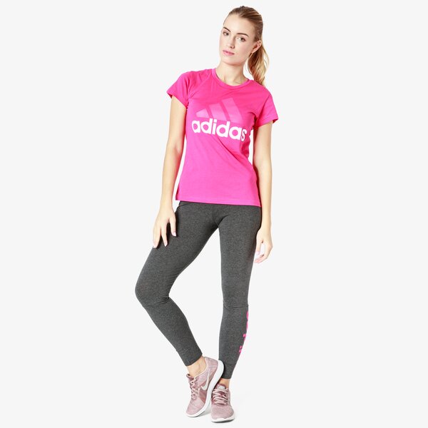 Spodnie dresowe damskie ADIDAS LEGGINGS ESS LIN cz5740 kolor szary