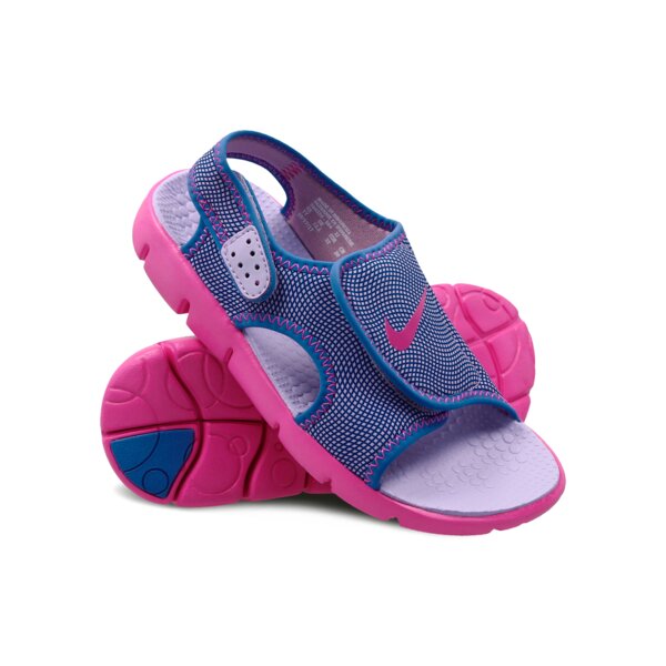 Sandały dla dzieci NIKE SUNRAY ADJUST 4 GGP 386520-504 kolor fioletowy