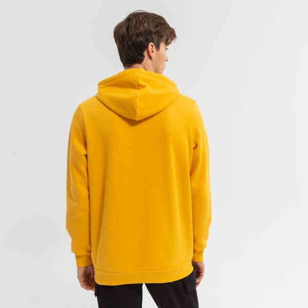 Bluza męska PUMA BLUZA Z KAPTUREM ESS HEATHER HOODIE FL - MINERAL YELLOW 58673937 kolor żółty
