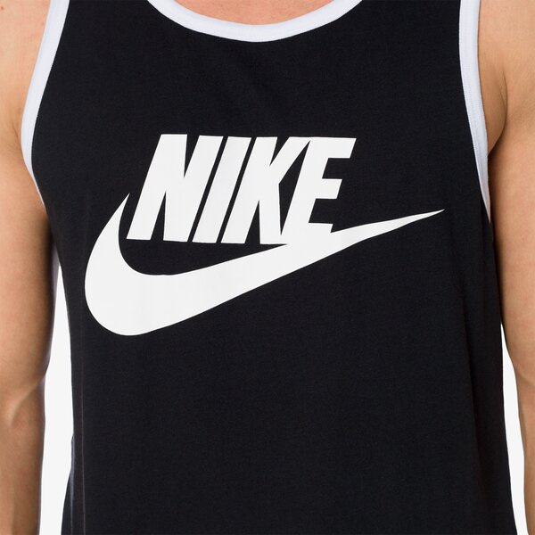 Tank top męski NIKE TANK M NSW TANK ACE LOGO 779234011 kolor czarny