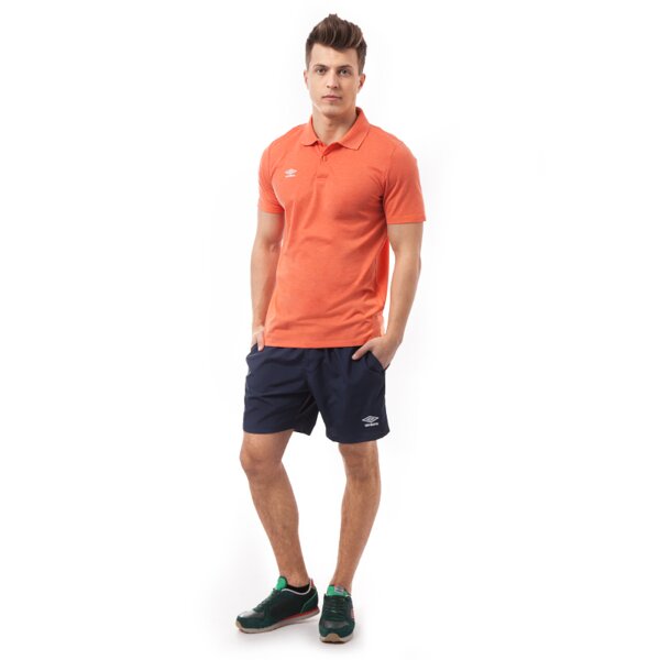 Koszulka polo męska UMBRO POLO JERSEY 62294ucyn kolor pomarańczowy