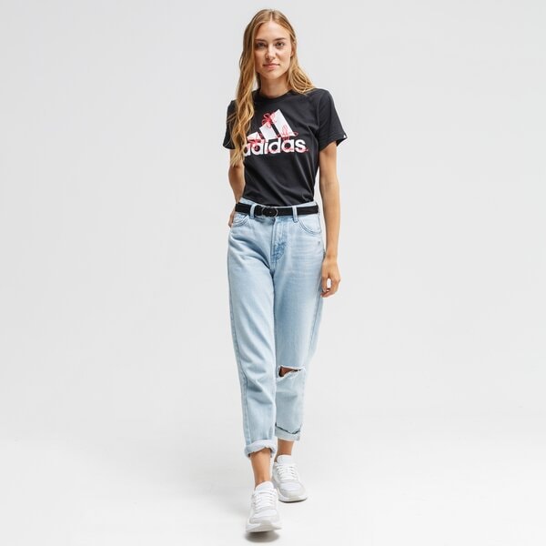 Koszulka damska ADIDAS T-SHIRT W FLORAL T gd4989 kolor czarny