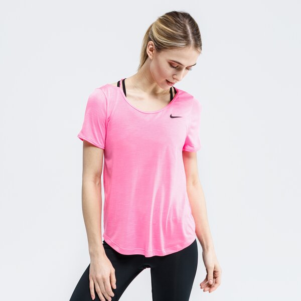 Koszulka damska NIKE T-SHIRT W NK SS RUNWAY cj1986-679 kolor różowy