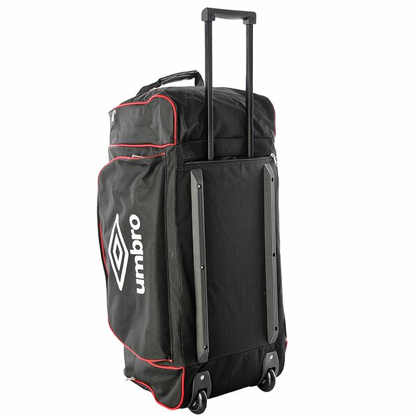 UMBRO TORBA NA KÓŁKACH FOX BLACK/RED um31abg090c kolor czarny