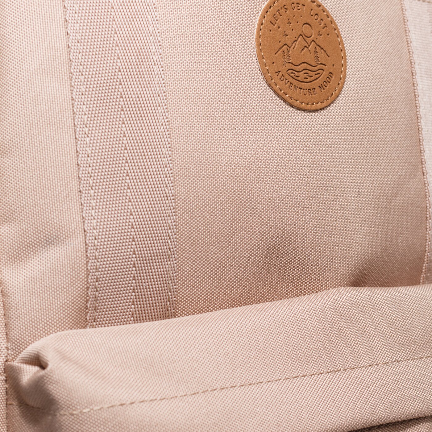 Plecak damski UP8 PLECAK VILLA BEIGE up121pld71001 kolor brązowy