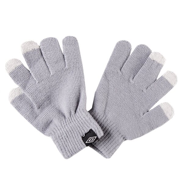  UMBRO REKAWICZKI TOUCHPHONE GLOVES GREY ul33reu04 kolor szary