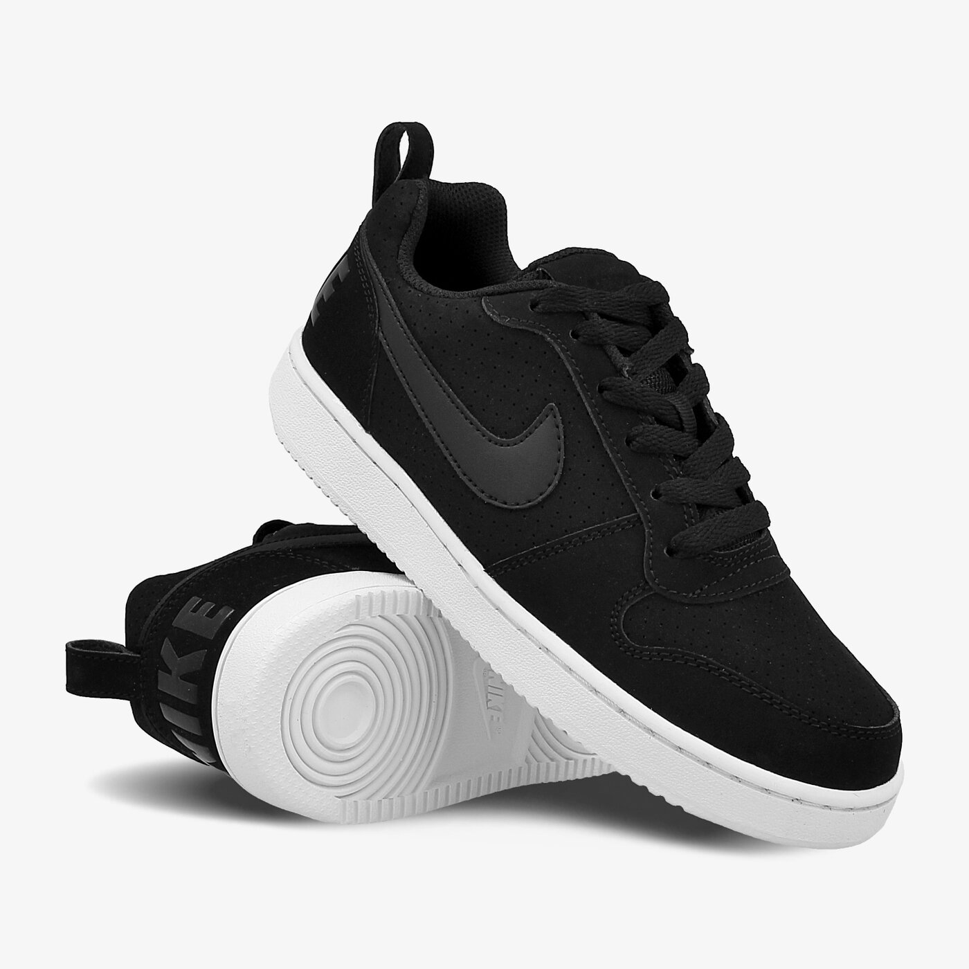 Buty sportowe damskie NIKE WMNS COURT BOROUGH LOW 844905-001 kolor czarny