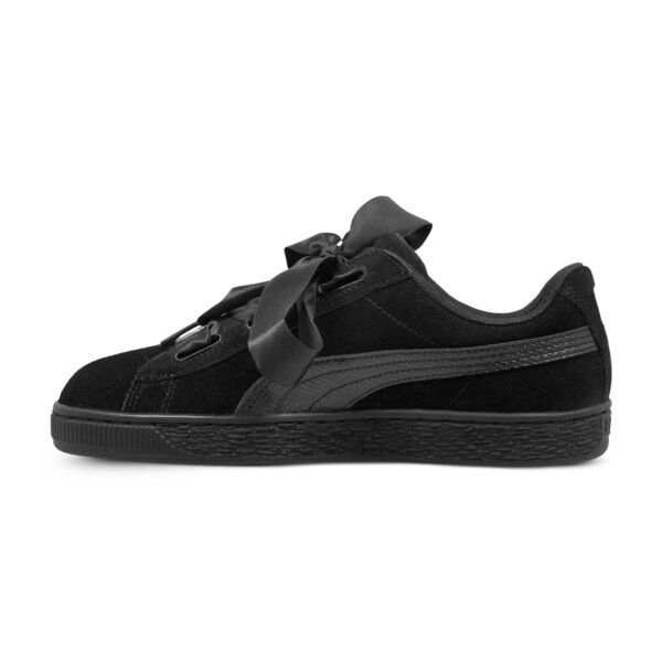 Buty dziecięce PUMA SUEDE HEART SNK JR 36491806 kolor czarny