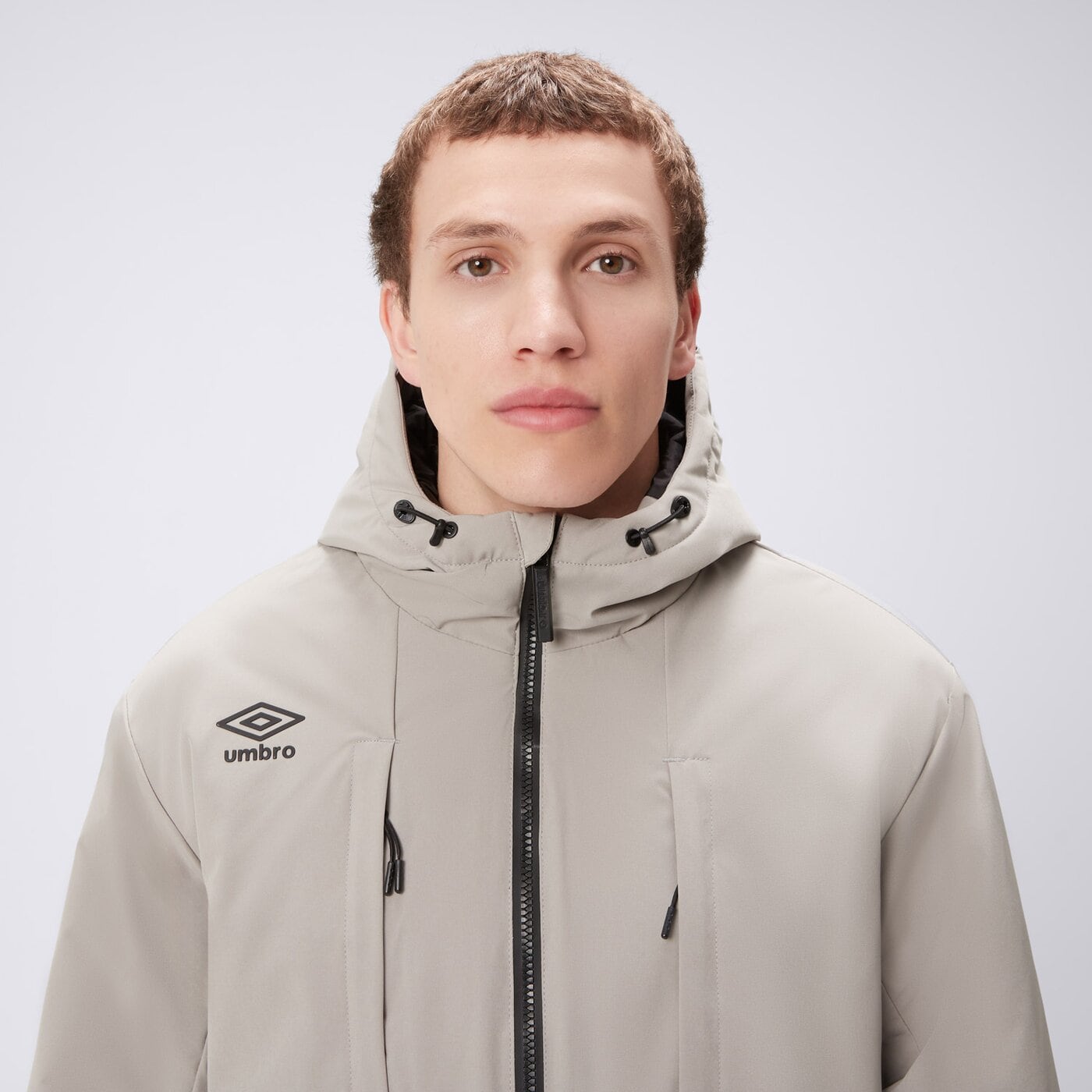 Kurtka zimowa męska UMBRO KURTKA ZIMOWA UMBRO ESS GREEN ul325kum02006 kolor khaki