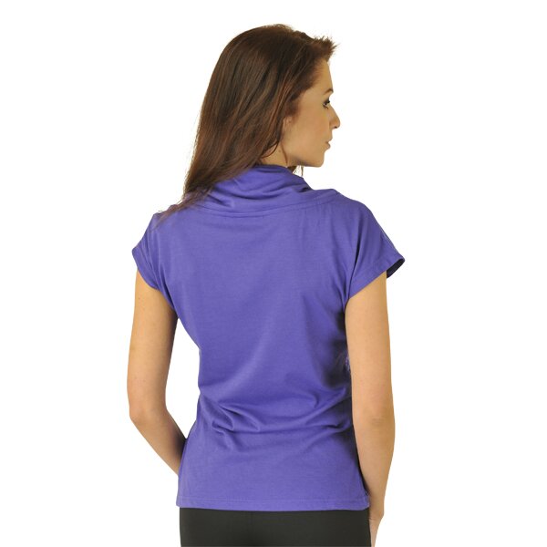 Koszulka damska REEBOK T-SHIRT NCL MES CN TOP TEAM PURPLE o41707 kolor fioletowy