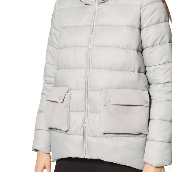 Kurtka zimowa damska FEEWEAR KURTKA HUSH fw37kud26002 kolor szary