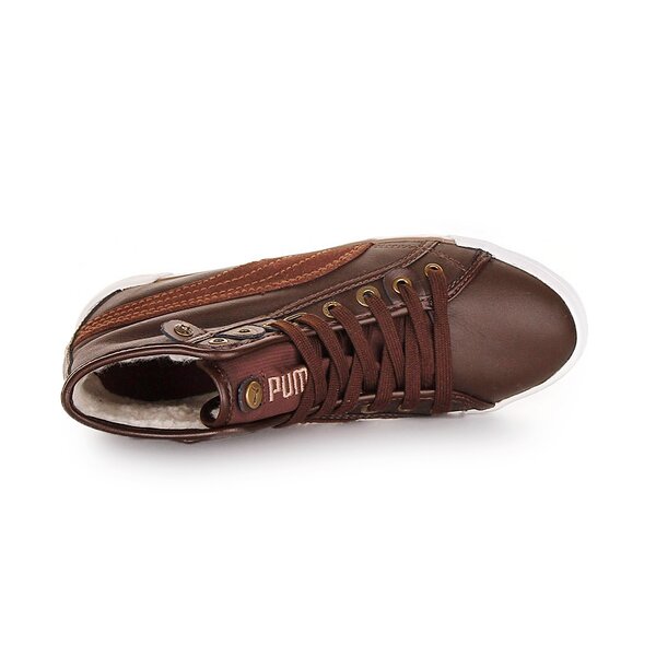Buty zimowe damskie PUMA CORSICA WMNS MID FUR 35279102 kolor brązowy