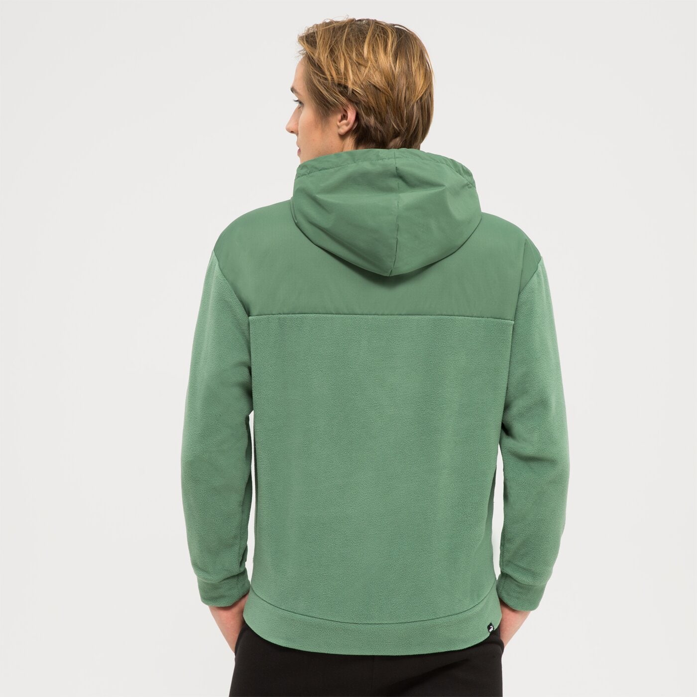 PUMA BLUZA Z KAPTUREM RAD/CAL HALF-ZIP (849784 25) zielony