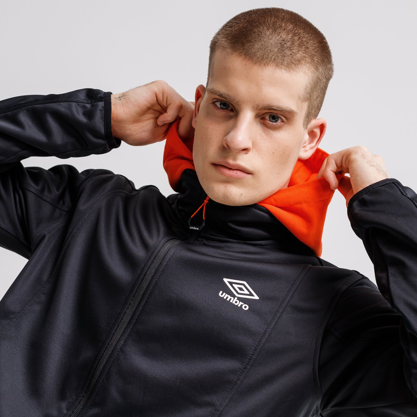 Kurtka przejściowa męska UMBRO KURTKA WILMAR ul121kum30001 kolor czarny